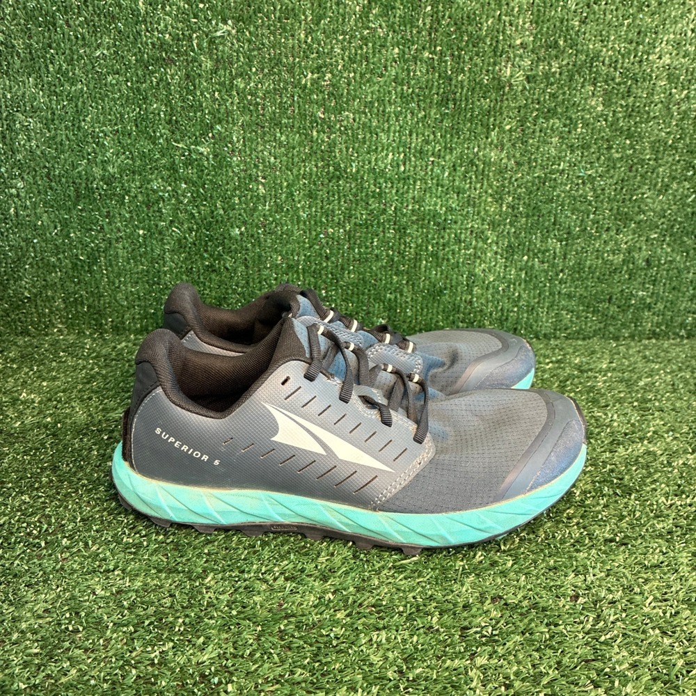 Altra Superior 5 Trail Running Zero Drop Athletic Sneakers Blue Womens Size 8.5